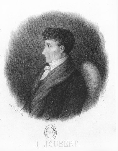 Joseph Joubert by Pierre Charles Vogt